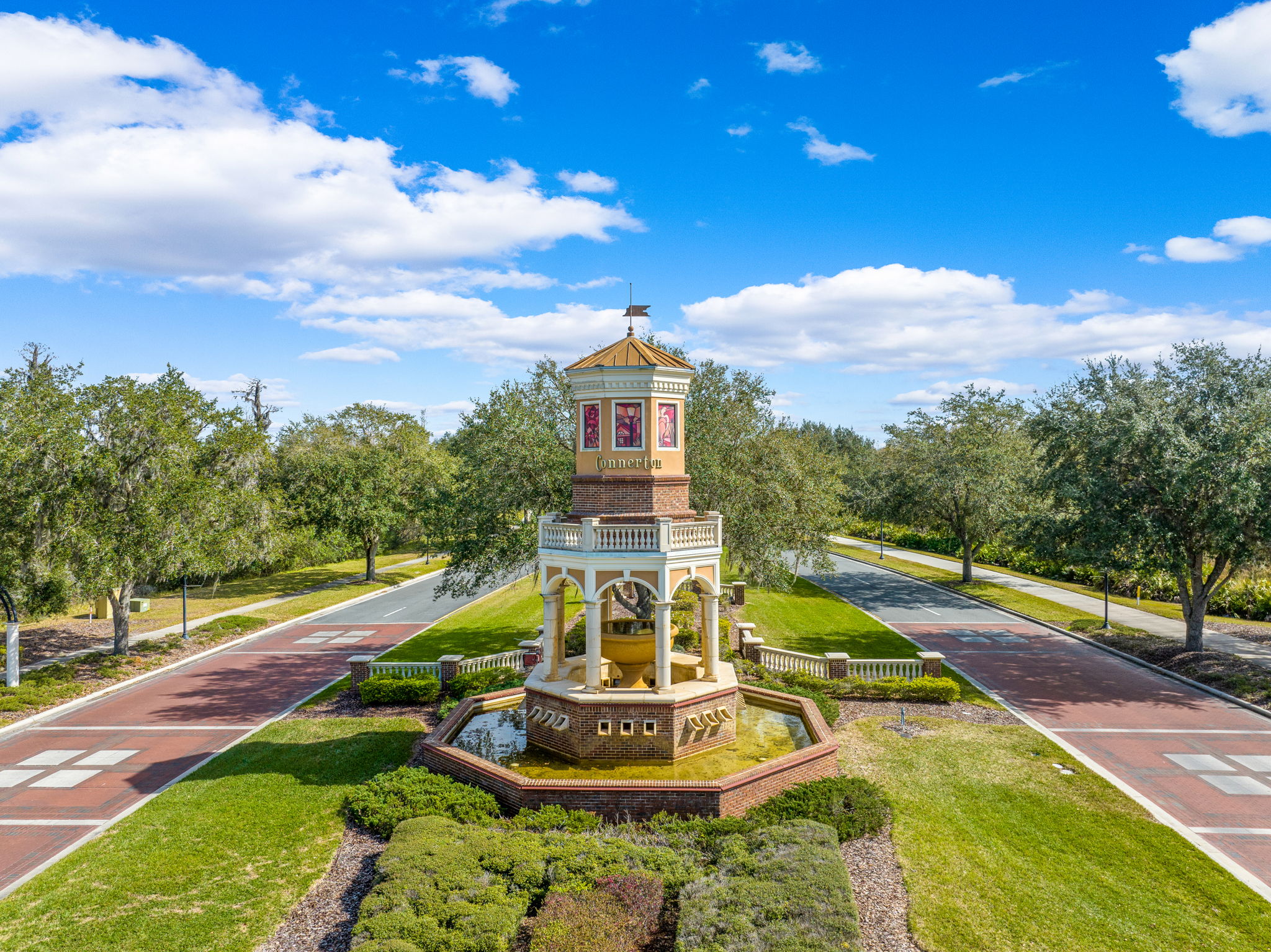 Connerton fountain tower